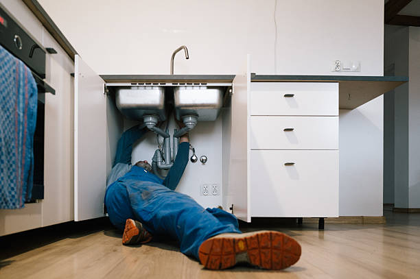 Professional Leak Detection technician working in Newcastle, OK